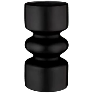 Karina Bailey Shaped Ceramic Vase - Black 1 Karina Bailey Shaped Ceramic Vase - Black