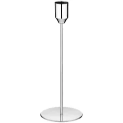 Karina Bailey Dinner Candle Holder - Chrome