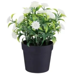 Bloom Daisies In Pot - White -Cheap Warm House Furnish Store 392825 daisies in pot