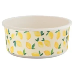 B&M Round Tubs 2pk - Lemons -Cheap Warm House Furnish Store 392928 2pk reuse and repurpose round tubs lemon 2