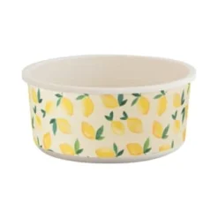 B&M Round Tubs 2pk - Lemons -Cheap Warm House Furnish Store 392928 2pk reuse and repurpose round tubs lemon 7