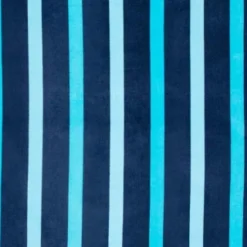B&M Adult's Beach Towel - Blue Stripes 7 B&M Adult's Beach Towel - Blue Stripes -Cheap Warm House Furnish Store 393917 adult printed beach towel blue stripe 4