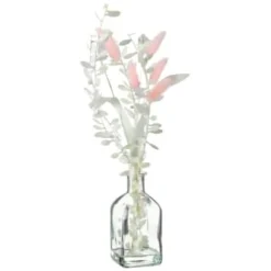 B&M Flower Arrangement In Glass Bottle