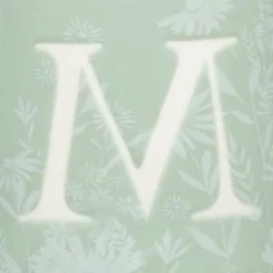 B&M Floral Alphabet Mug (Assorted) -Cheap Warm House Furnish Store 394397 floral alphabet mug green m 2