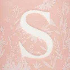 B&M Floral Alphabet Mug (Assorted) -Cheap Warm House Furnish Store 394397 floral alphabet mug pink s 2