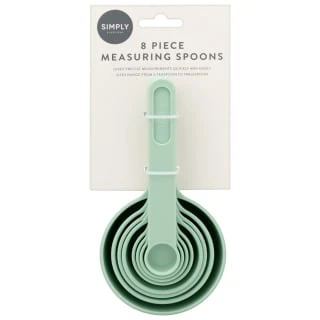Measuring Spoons 8pk - Mint 2 Measuring Spoons 8pk - Mint - Image 2