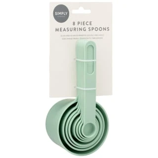 Measuring Spoons 8pk - Mint 1 Measuring Spoons 8pk - Mint