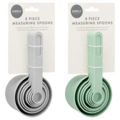 Measuring Spoons 8pk - Mint 5 Measuring Spoons 8pk - Mint -Cheap Warm House Furnish Store 394506 8 piece measuring spoons group