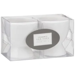 B&M Ceramic Egg Cups 2pk