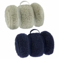 B&M Simply Teddy Navy Rolled Throw -Cheap Warm House Furnish Store 394930 394931 teddy throw group