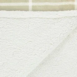 Winston Sage Check Sherpa Throw -Cheap Warm House Furnish Store 394950 winston sage check sherpa throw 4