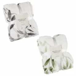 Winston Green Leaf Sherpa Throw -Cheap Warm House Furnish Store 394976 394948 winston leaf sherpa throw group
