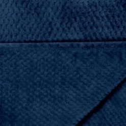 Simply Everyday Oversized Waffle Throw - Navy -Cheap Warm House Furnish Store 394990 simply oversized waffle throw navy 2
