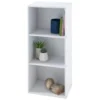 B&M Essentials 3 Tier Shelf - White