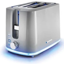 Blaupunkt 2 Slice Illuminating Toaster - Grey
