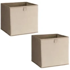 Lokken Velvet Storage Cubes 2pk - Mushroom -Cheap Warm House Furnish Store 395837 2pk velvet lokken storage cubes mushroom 3