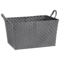 B&M Oversized Rectangular Basket - Grey