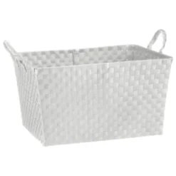 B&M Oversized Rectangular Basket - White