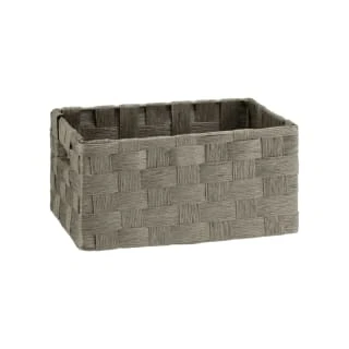 B&M Caen Set Of 3 Paper Rope Baskets - Grey 2 B&M Caen Set Of 3 Paper Rope Baskets - Grey - Image 2