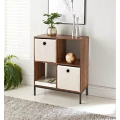 Lokken Teddy Storage Cubes 2pk - Cream -Cheap Warm House Furnish Store 395965 2pk teddy lokken storage cubes cream