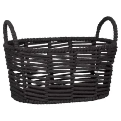 B&M Rope Storage Basket - Black
