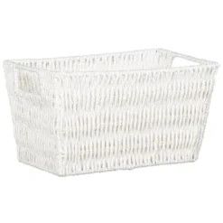 B&M Paper Rope Basket - White