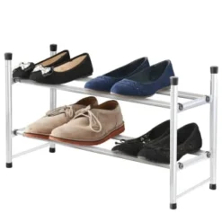 Spaceways Extendable 2 Tier Shoe Rack