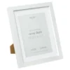 B&M New York Box Photo Frame - 6 X 8" - White