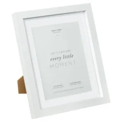 B&M New York Box Photo Frame - 6 X 8" - White