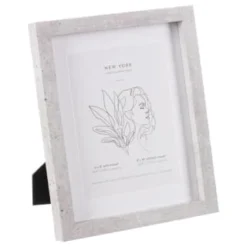 B&M Concrete Effect Photo Frame 6 X 8"