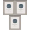 Simply Everyday 5 X 7" Block Frames 3pk - Grey