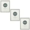 Simply Everyday 8 X 10" Block Frames 3pk - Grey