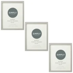 Simply Everyday 8 X 10" Block Frames 3pk - Grey