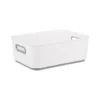 Anti Slip Medium Storage Box - White