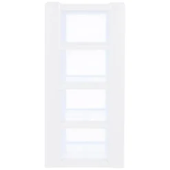 B&M White 4 Tier Drawers -Cheap Warm House Furnish Store 397930 white 4 tier drawers 2
