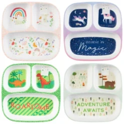 Kids Small Platter - Rainbow -Cheap Warm House Furnish Store 398592 398594 kids small platter group 1