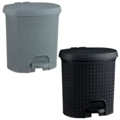 B&M Knit Peddle Bin - Grey -Cheap Warm House Furnish Store 400122 400123 knit peddle bin 1