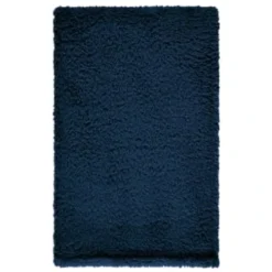 Simply Kids Teddy Throw - Navy -Cheap Warm House Furnish Store 400206 simply kids teddy rolled kids throw navy